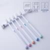 Escovas de Dentes com Cerdas Macias para Clínicas Odontológicas de Alto Padrão, Logo Personalizado, Embaladas Individualmente, para Uso Doméstico de Adultos, Atacado de Fábrica ODM