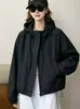 Chaqueta ligera con capucha para mujer, estilo primavera y otoño, nueva popular de 2026, top casual holgado tipo ropa de trabajo, moderno