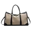 Bolsa de Viaje Transfronteriza, Bolso de Mano de Lona para Mujer, Bolsa de Equipaje para Viaje de Negocios, Bolso de Fitness a la Moda, Bolsa de Viaje, Bolsa de Almacenamiento para Distancia Corta