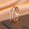 Anillo Abierto de Personalidad Ins Estilo Coreano, Anillo Versátil Doble Capa de Circonita de Gama Alta de Nicho, Joyería Combinable Apilable
