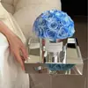 [En Stock] Nuevo Producto Cubo de Abrazo con Lazo Mediano Caja de Regalo con Flores Preservadas