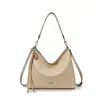 2025 Nuevo Bolso de Hombro de Moda Versátil de Alta Gama y Lujo Ligero con Textura Estampada Exquisita Bolso Cruzado de Gran Capacidad para Viajes Diarios para Mujeres