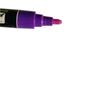 Plumón fluorescente de doble punta al por mayor tiza líquida borrable para graffiti infantil acuarela pluma de vidrio marcador de pizarra brillo