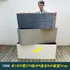 Jardinera Rectangular de Plástico para Exteriores Canaleta de Plantación para Jardín Maceta Estilo Nórdico Balcón Extra Grande Canaleta Espesa para Flores Maceta para Flores
