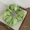 Estilo Coreano Chica Dulce Estilo Crema Diamante Caliente Encaje Cuerda para el Cabello Diseño Pesado Cuadros Azul Leche Encaje Cuerda para el Cabello para Mujeres