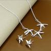 Collar y pendientes de estrella de mar de joyería de comercio exterior, adecuados para Europa y Estados Unidos, oferta en stock, venta al por mayor T138