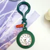 Colgante de Reloj de Bolsillo Luminoso, Reloj Pequeño, Llavero Portátil para Estudiantes, Llavero de Reloj de Cuarzo, Reloj de Bolsillo Pequeño