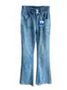 Pantalones Dori Muy Bien Calificados Que Hacen Que Tus Piernas Se Vean Más Largas, De Cintura Alta con Dos Botones, Adelgazantes, Jeans de Pierna Ancha Ligeramente Acampanados para Mujer, Estilo Nuevo.