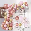 Macaron Balão terno Cena Layout Balão Arco Casamento Aniversário Festa Decoração Loja Balão Cadeia Pacote