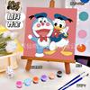 20*20 Desenho Animado Pintura a Óleo Digital DIY Colorir Pintura Decorativa Genshin Flor Pintura a Óleo Pintura a Óleo Digital Infantil Atacado