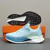 Tênis Esportivos da Moda Tênis de Corrida Pipoca para Homens e Mulheres Amortecedor Treinamento de Maratona Respirável Retorno Amortecimento de Comprimento Total Tênis de Corrida