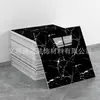 Papel Tapiz de Mármol Dorado Autoadhesivo Rosa Impermeable Resistente al Calor Azulejo de Imitación Pegatina de Pared Panel de Plástico de Aluminio Envío Transfronterizo Temu