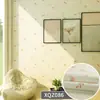 Papel Pintado Autoadhesivo al por Mayor Hogar Dormitorio Impermeable a Prueba de Humedad Dormitorio Pegatinas Refrescantes Fondo de Color Sólido Pegatinas de Pared Papel Pintado Engrosado