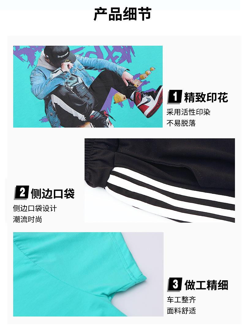 胖童牛仔男孩短袖套装_07