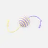 Juguetes para gatos auto-alivio cuerda para morder para gatos pelota para gatos para moler mascotas nudo de cuerda resistente a mordeduras suministros para gatos y perros al por mayor
