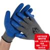 Luvas de Proteção do Trabalho Personalizadas, Etiqueta Impressa em Nylon Nitrila, Revestidas de Borracha, Antiderrapantes, Resistentes ao Desgaste, Luvas Protetoras de Nitrila Látex para Canteiro de Obras