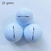 USGA Certified de alta qualidade 3 camada branco Game Ball Pattern em estoque Golf 300 Bulk Factory cabelo liso