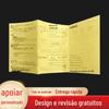 Relógio de impressão relógio cor preto e branco lâmpada de projeção manual 80 gramas produto de papel amarelo cartão de garantia