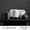 Juego de Té de Viaje para Exteriores Portátil Cerámica Taza Express Una Tetera Cuatro Tazas Preparación de Té Bolsa de Almacenamiento de Cabina Regalo de Acompañamiento