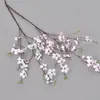 Flores de Pera Blancas Artificiales, Flores Falsas, Plantas Verdes, Decoración Simple para el Hogar Estilo Ins, Arreglos de Boda, Venta al por Mayor de Comercio Exterior Transfronterizo