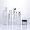 Botella de Loción Cosmética 100ml Punto Pared Gruesa Botella de Plástico Botella con Bomba Meng Botella Dispensadora de Loción Botella para Set Cosmético
