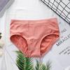 Japonês 3D favo de mel favo de mel massagem cueca alta elasticidade sem costura algodão respirável cintura quadril cuecas senhoras