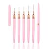 Bolígrafo de tracción para nail art transfronterizo, varilla de metal muy fina, multi-especificación, bolígrafo para pintura a color, juego de pinceles para tirar de uñas, suministro directo de fabricantes