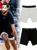 Shorts ajustados de entrenamiento para correr en stock Shorts deportivos de fitness para hombre Baloncesto Absorbente del sudor Secado rápido Ropa Alta elasticidad