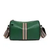 Bolso 2021 Nuevo Bolso Boston de Cuero Suave Forma de Almohada Correa Ancha para el Hombro Bolso de Mujer Bolso Cruzado Casual de Piel de Vaca