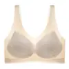 Hermoso Espalda Ropa Interior Mujer Verano Deportes Fina Muestra de Pecho Pequeño Sin Costuras Ultra-delgada Sin Aro de Acero Muestra de Pecho Grande Texto Pequeño Sujetador Estilo Camiseta