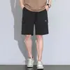 Shorts de Trabajo Holgados de Pierna Ancha de Seda Helada para Hombre, Delgados Rectos de Secado Rápido, Nuevo Estilo 2026, Shorts Casuales Deportivos de Longitud Media