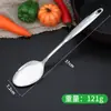 Juego de Seis Piezas de Utensilios de Cocina de Acero Inoxidable para Cocinar, Espátula Doméstica, Cucharón para Sopa, Espumadera, Cuchara para Servir, Engrosado al por Mayor