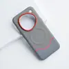 Aplicable a Nubia m153 Funda de Teléfono Asistente de Puf Piel Lisa Estuche Duro Nubia m153 Funda Protectora Magnética Anti-caída