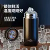 Copo Térmico Mingxia Masculino Copo de Água Grande Capacidade Portátil Montado no Carro Copo de Chá para Negócios Logo Personalizado Publicidade Atacado