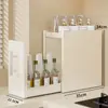 Nuevo Estante Deslizante Mejorado para Especias Cocina Multifuncional Almacenamiento de Condimentos Encimera Hueco Gabinete