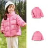 Chamarra de plumón para niños Balabala Ropa para bebé niño Ropa para niños 2023 Nueva Ropa de invierno para niñas Ropa familiar Chaqueta estilo occidental