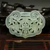 Jade Natural Jade Jade Jade Jade Branco oco uma variedade de pingentes de jade antigos Acessórios Hanfu Pingente de corrente pendente