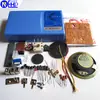 Kit de radio piezas de ensamblaje DIY enseñanza práctica de soldadura componentes de tubo electrónico materiales de producción de entrenamiento