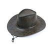 Sombrero vaquero occidental para niños, viejo, con grietas, para actuación escénica, viaje, parasol, exterior, fabricantes, AliExpress, una generación de cabello