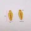 Novos Acessórios de Joias de Liga Pequeno Pingente de Folha Pulseira DIY Colar Brinco Acessórios Materiais Fabricante Atacado