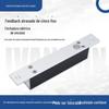 Fechadura Elétrica de Travessa com Feedback Atrasado de Cinco Fios Atacado Fechadura Eletrônica de Travessa para Porta de Vidro Fechadura de Controle de Acesso Fechadura Elétrica de Travessa com Feedback de Atraso