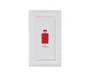 Enchufe de pared con interruptor estándar europeo enchufe con portalámparas estándar británico enchufe de pared estándar británico enchufe multifuncional para el hogar posición de enchufe múltiple