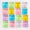 Pegamento Cremoso Accesorios Acrílico Transparente Cubito de Hielo Materiales Hechos a Mano Gelatina Colorida DIY Pequeña Fragancia Cubitos de Hielo Artificiales