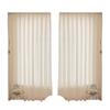 Espejo simple moderno de hilo de trigo, transparente, opaco, aislamiento térmico, protector solar, sala de estar, balcón, dormitorio, cortina, pantalla para ventana, producto terminado