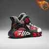 Zapatos para Niños 2026 Primavera/Otoño Nuevos Ligeros Amortiguadores Zapatos Deportivos Infantiles Niños Grandes Superficie de Cuero Antideslizantes Zapatos de Baloncesto para Estudiantes