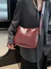 Bolsos Retro de Gama Alta para Mujer, Nuevos Bolsos de Hombro Maillard de Moda Tendencia, Bolsos Cubo Tote Cruzados Populares de Este Año