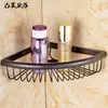 Estante de Toallas Negro de Cobre Completo Estante de Toallas Estéreo Estante de Almacenamiento para Inodoro Hardware para Baño Colgante para Baño Traje