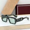 JMM MIGLIA Gafas de Sol de Lujo Hechas a Mano Vintage Europeo y Americano Caja Pequeña Gafas de Sol de Moda de Alta Gama para Fiesta al Aire Libre Transfronterizas