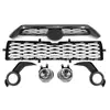 Aplicable a 2014-2019 4Runner Sr5 Kit de Rejilla Superior e Inferior del Parachoques Delantero y Kit de Luces Antiniebla