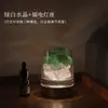 Luz Nocturna Aromática Natural sin Llama de Piedra Cruda de Cristal al por Mayor Piedra Difusora de Cristal Aceite Esencial Fragancia para Hogar Dormitorio Regalo